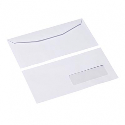 Image Enveloppes mécanisables 114x229mm avec fenêtre 35x100mm La Couronne 7208026K 01